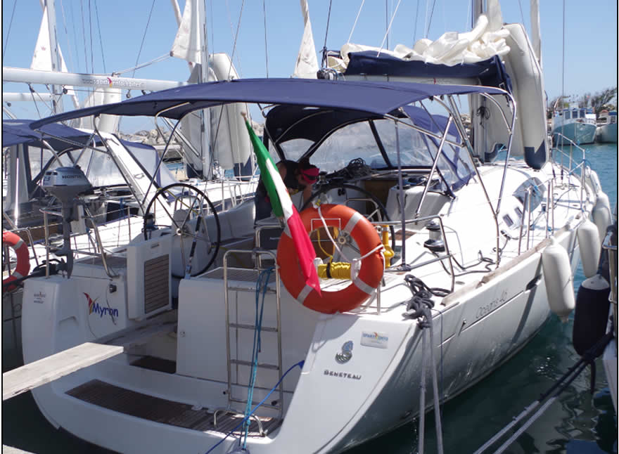 Charter barche a vela - Oceanis 46 vacanza Eolie